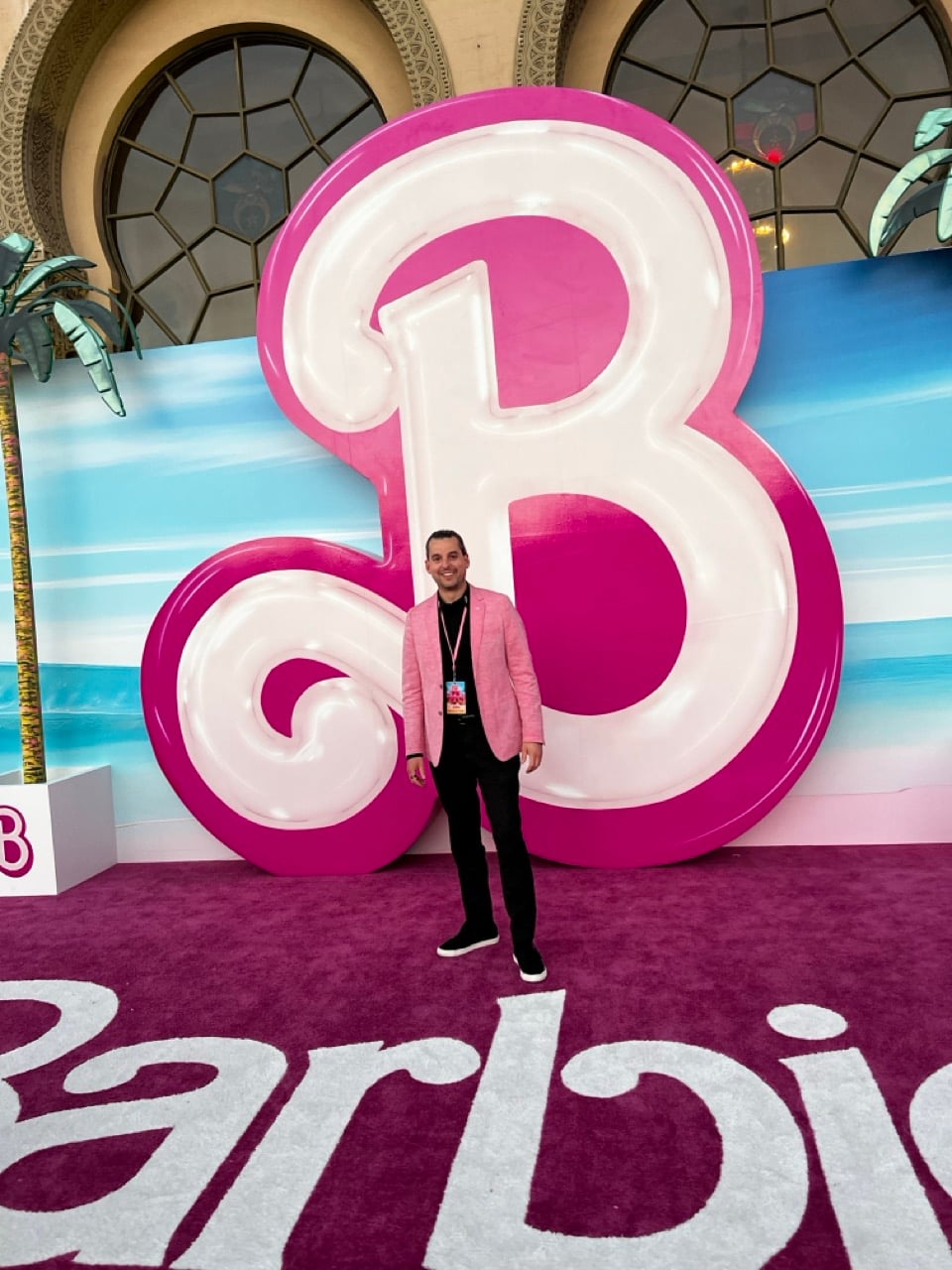Justin Lefkovitch Barbie Premiere